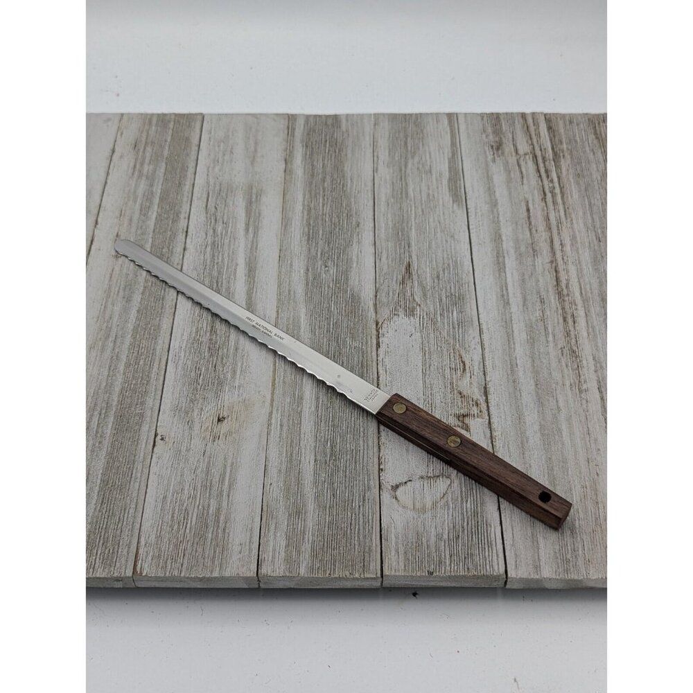 Used Vernco Slicing Knife Serrated 7" Bread Meat Fruit Vegetables 4V-789